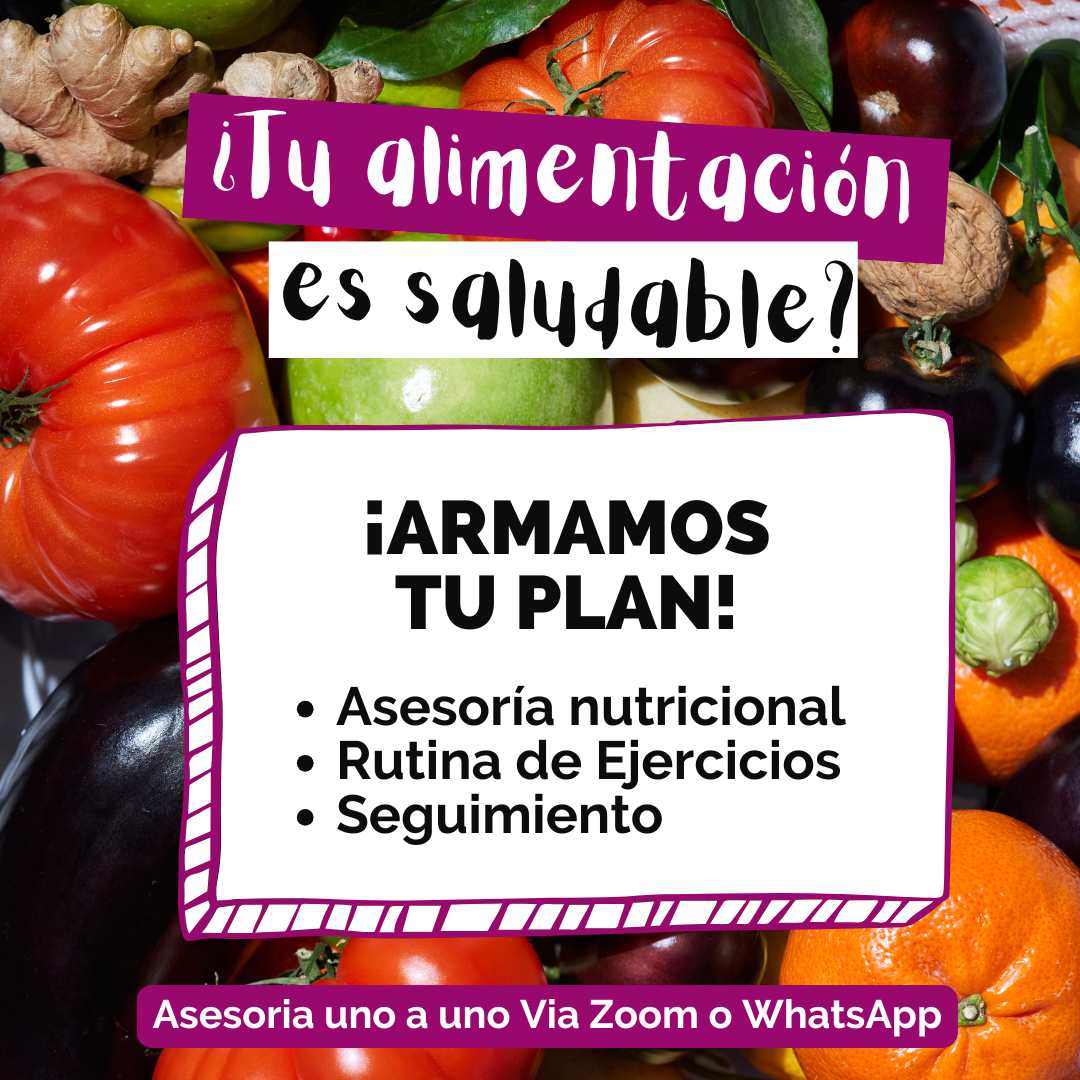 Sesión de Asesoría Nutricional Online