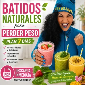 Batidos Naturales para Perder Peso  - Plan 7 días