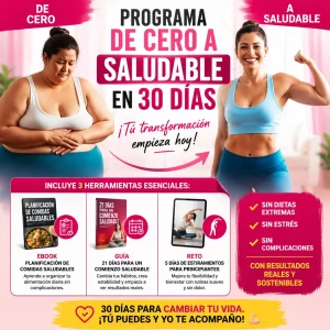 Programa de Cero a Saludable en 30 Días